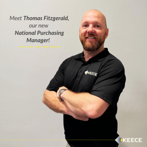 Portrait of Thomas Fitzgerald, Keece’s National HSEQ Manager, leading safety and compliance systems.