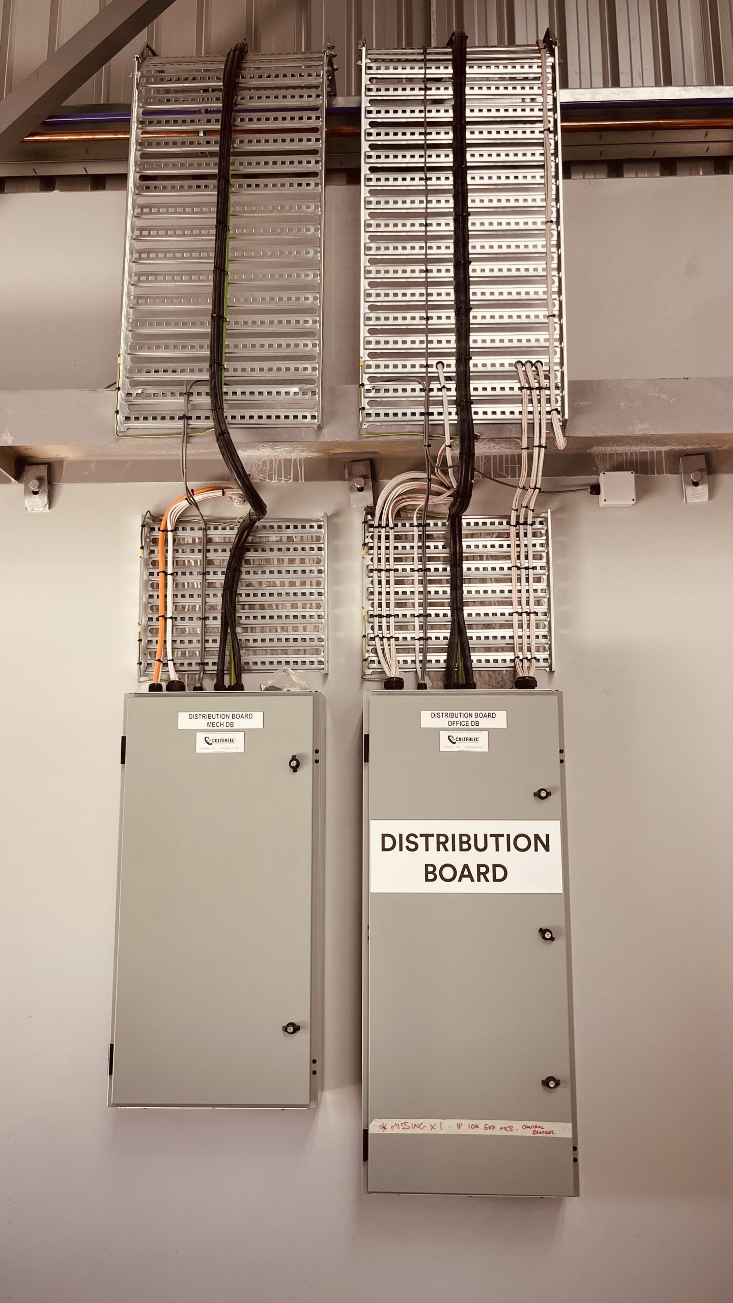 Distribution board -warehouse development