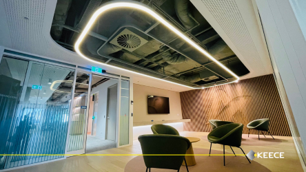 Office Fit-Out for SHAPE SA – 55 Currie Street, Adelaide - office entrance