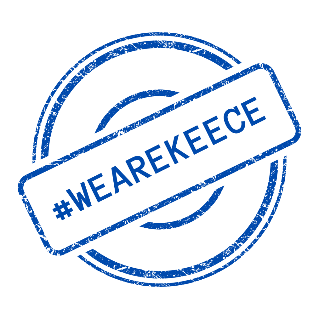 we are Keece stamp