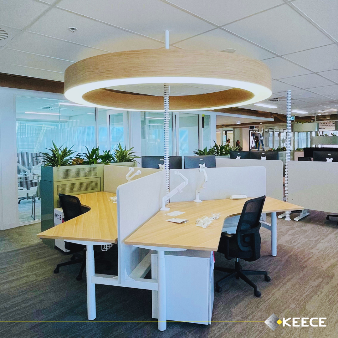 Office Fit-Out for SHAPE SA – 55 Currie Street, Adelaide - Lighting