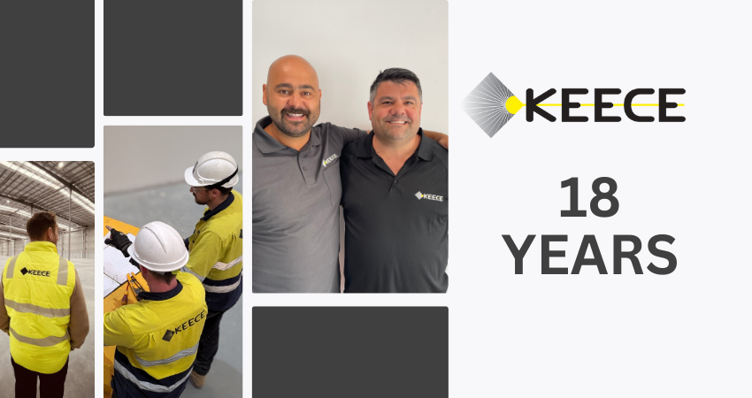Keece founders Kabe Collins and Tayfun Sumer—visionaries behind 18 years of growth.