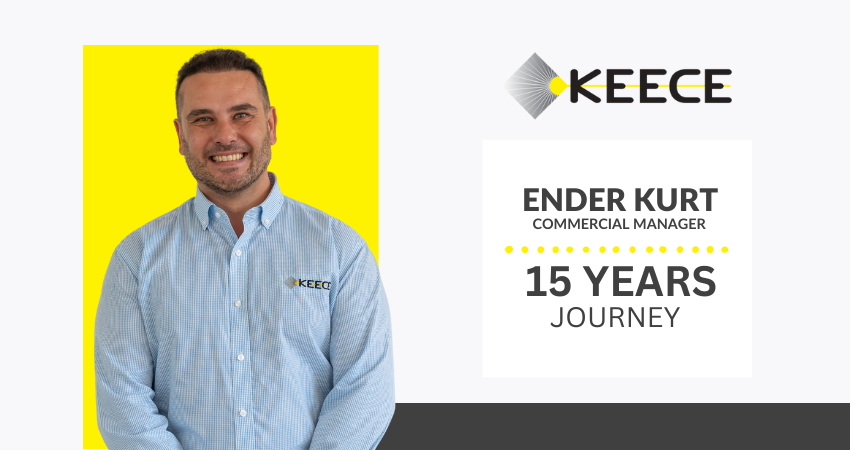 Ender VIC commercial manager completing 15 years at Keece