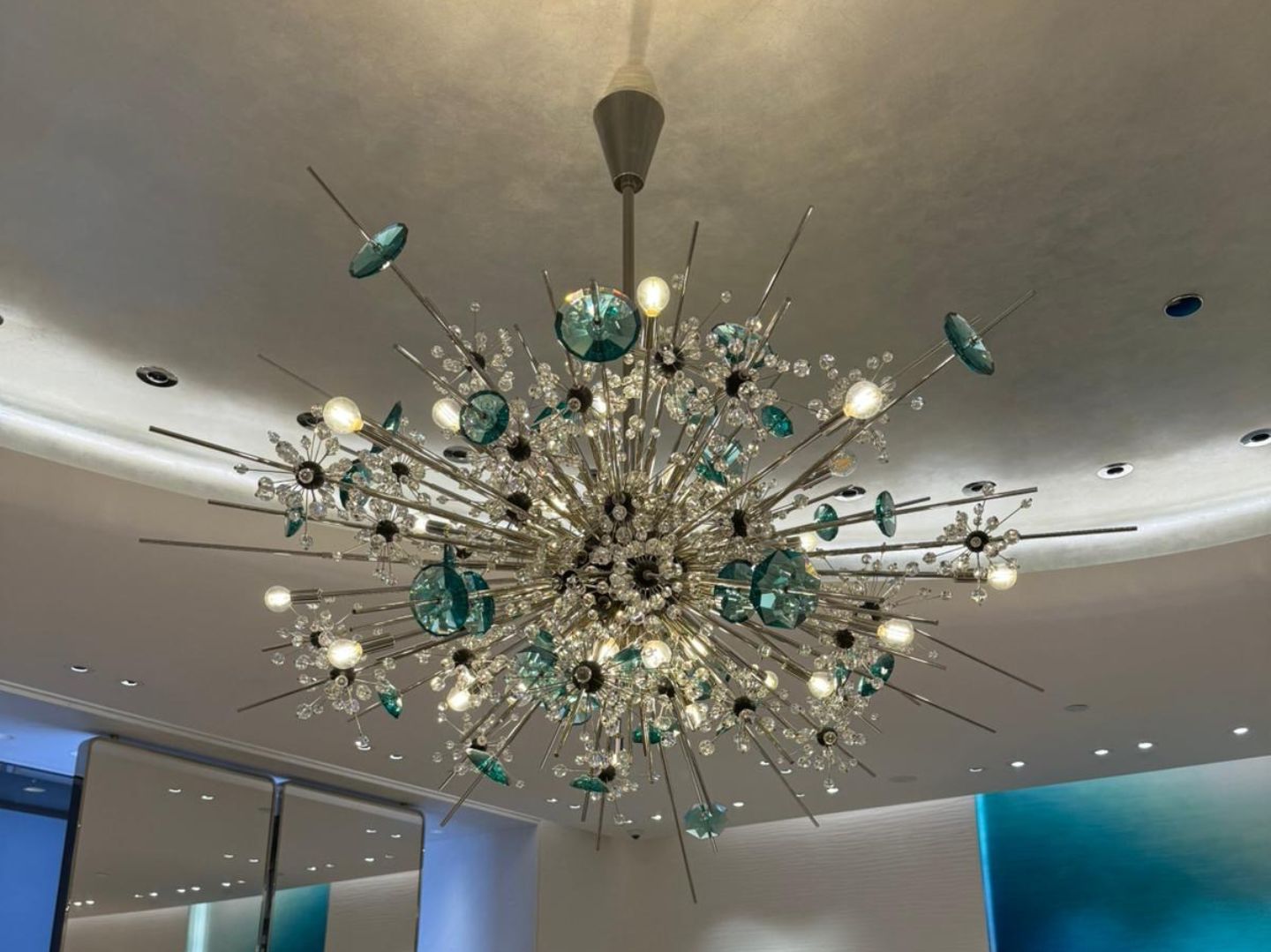 Lighting installation at Tiffany & Co. Burnside Village by Keece SA