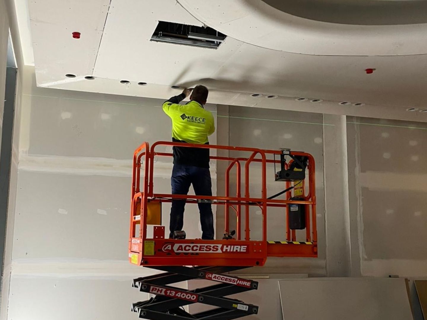 Keece crew on Tiffany store.