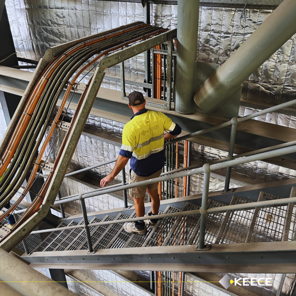 Qantas Lighting Upgrade - Keece crew