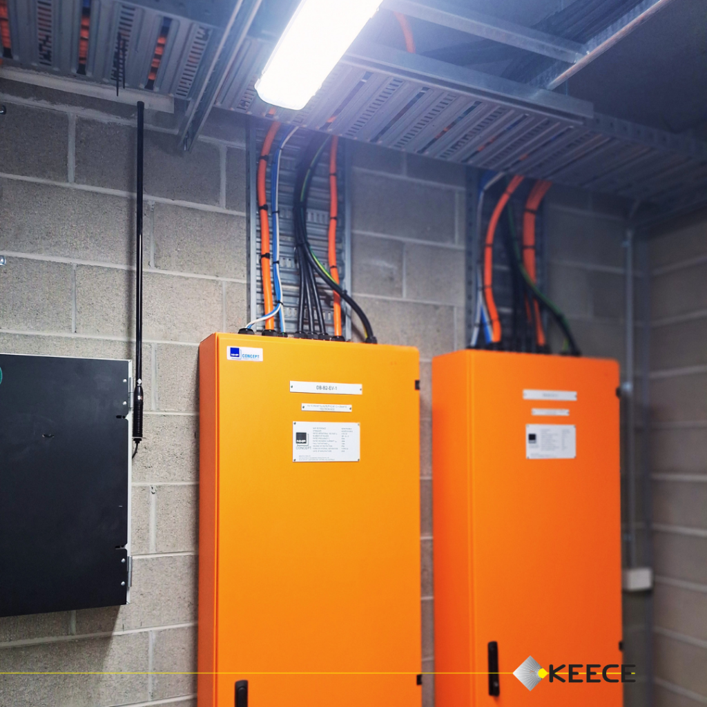 EV charger installation