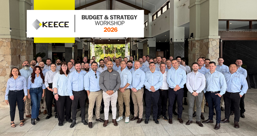 Keece Group Australia and New Zealand team at BSW 2026 in Port Douglas