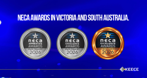 NECA Awards in Victoria and South Australia.